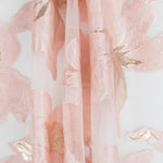 Organza Brocada Rosa - Ribes y Casals