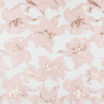 Organza Brocada Rosa - Ribes y Casals