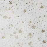 Organza Estrella Blanca Oro - Ribes y Casals