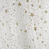 Organza Estrella Blanca Oro - Ribes y Casals