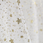 Organza Estrella Blanca Oro - Ribes y Casals