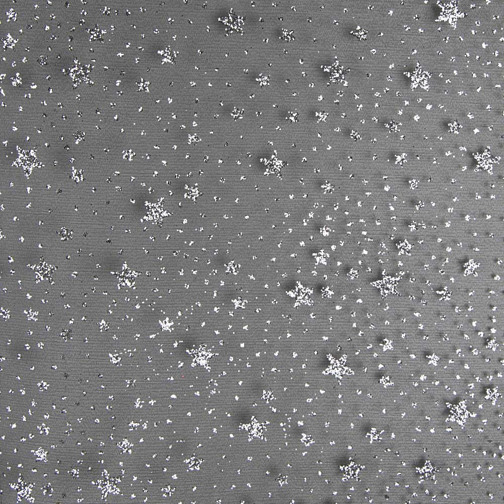 Organza Estrella Negra Plata - Ribes y Casals