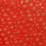 Organza Navidad Estrellas Roja - Ribes y Casals