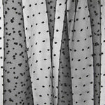 Organza Poliéster Plumeti Negro - Ribes y Casals