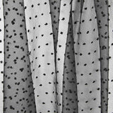 Organza Poliéster Plumeti Negro - Ribes y Casals