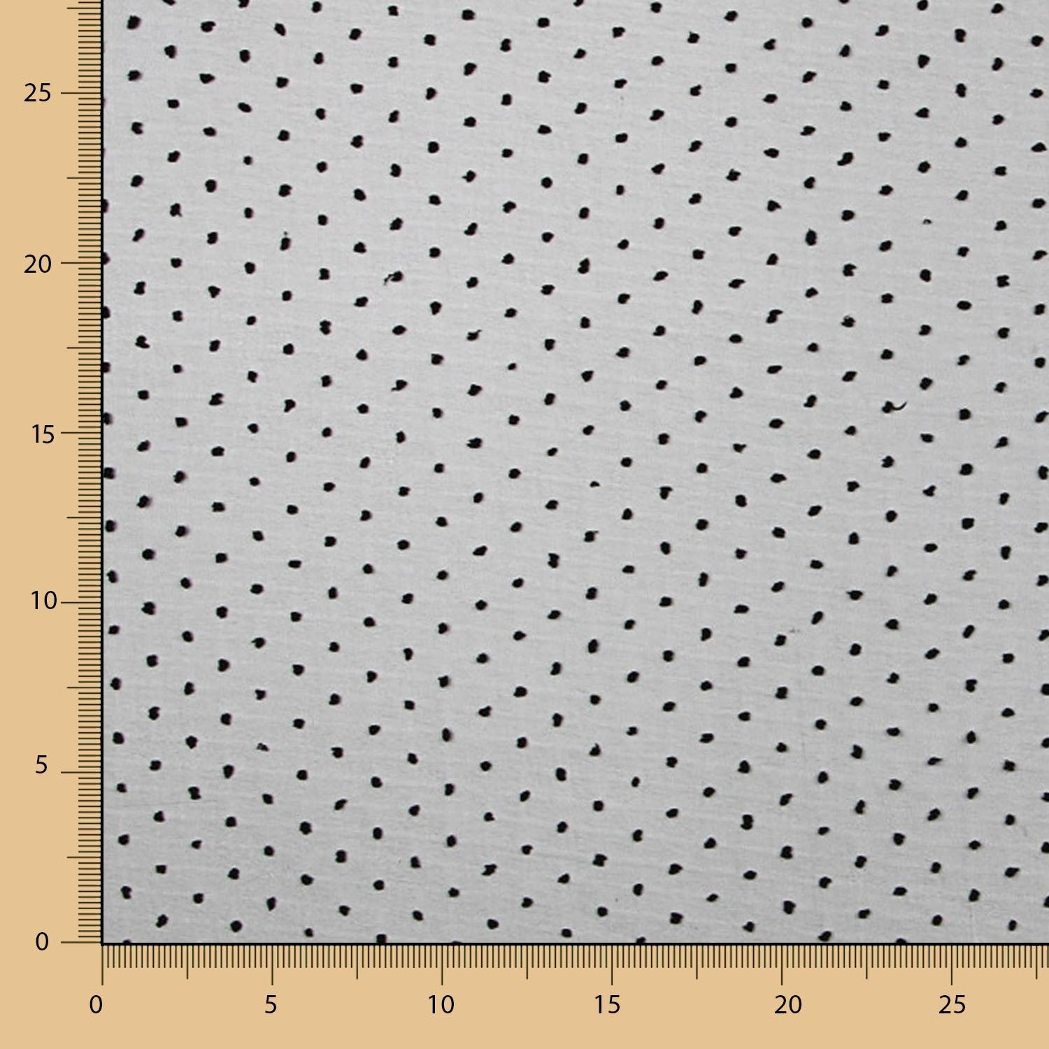 Organza Poliéster Plumeti Negro - Ribes y Casals