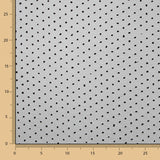 Organza Poliéster Plumeti Negro - Ribes y Casals