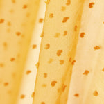 Organza Poliéster Plumeti Ocre - Ribes y Casals