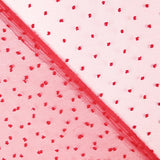 Organza Poliéster Plumeti Rojo - Ribes y Casals