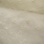 Organza Seda Bordada - Ribes y Casals