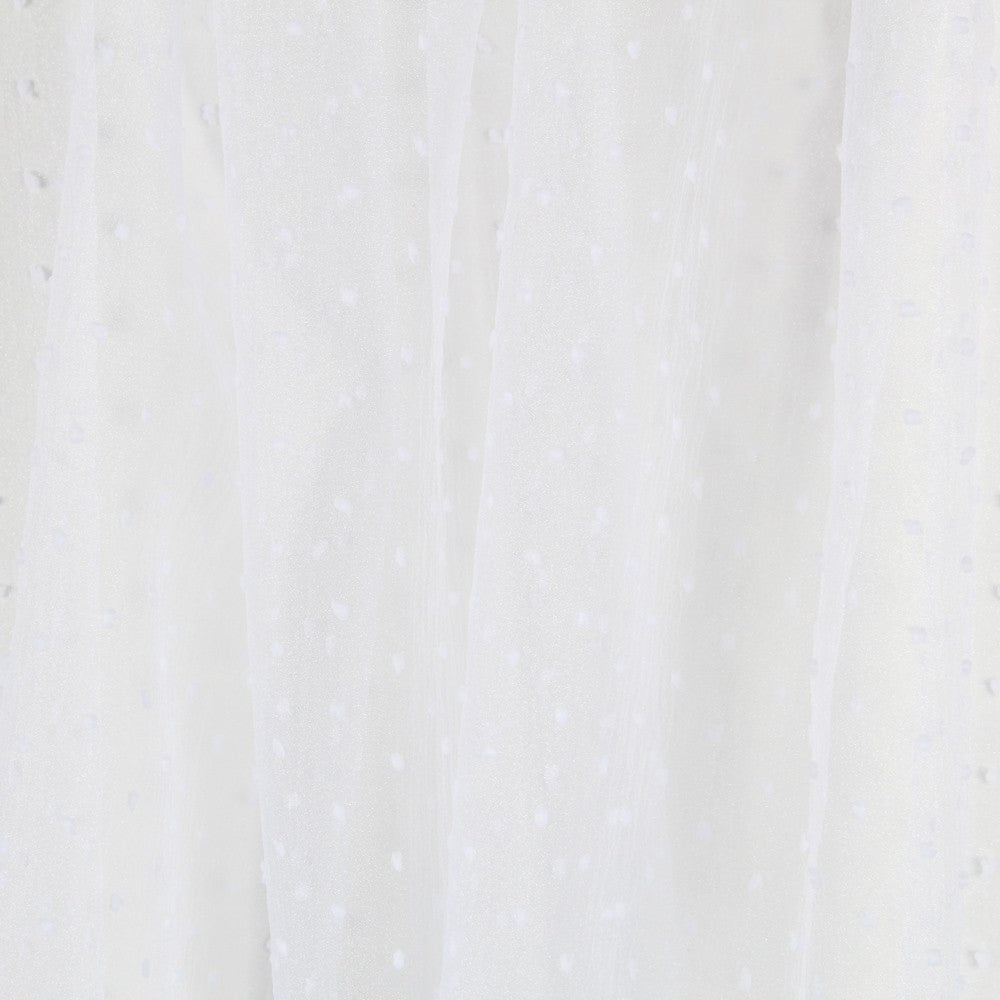 Organza Plumeti Blanco Óptico - Ribes y Casals