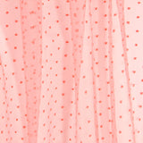 Organza Plumeti Coral - Ribes y Casals