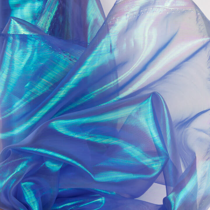 Organza Iris Tono Azul - Ribes y Casals