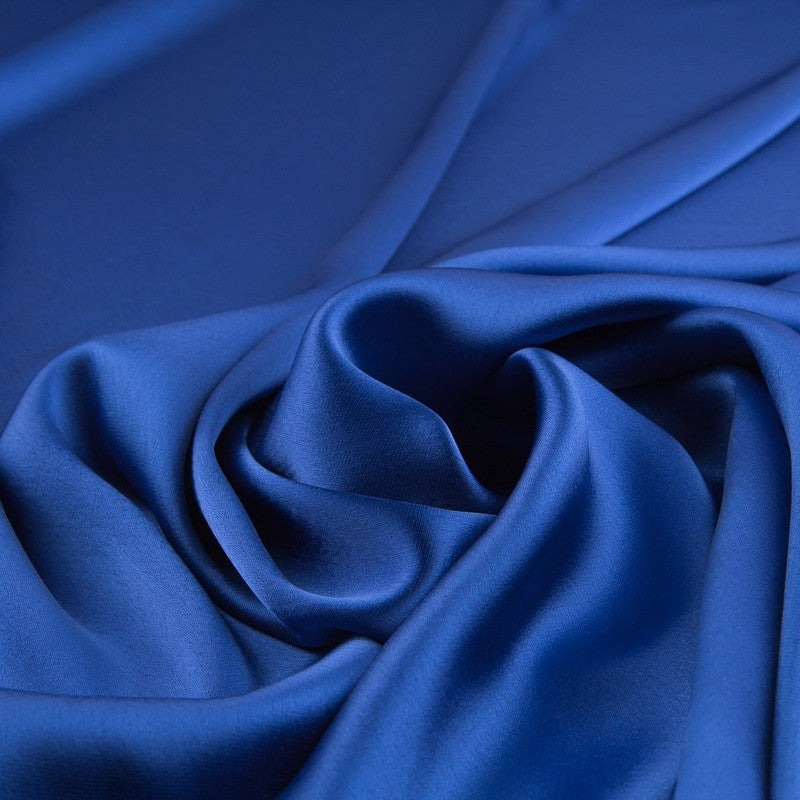 Otomán Satén de Triacetato Azul - Ribes y Casals