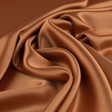 Retal Otomán Satén de Triacetato Cobre 190x145 cm - Ribes y Casals