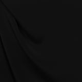 Otomán Satén de Triacetato Negro - Ribes y Casals