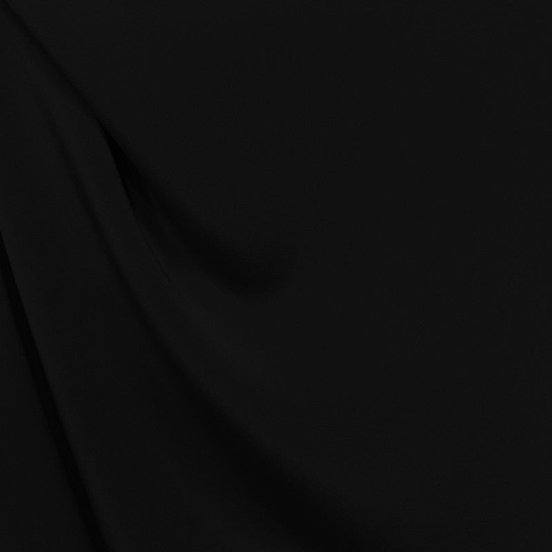 Otomán Satén de Triacetato Negro - Ribes y Casals