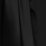 Otomán Satén de Triacetato Negro - Ribes y Casals