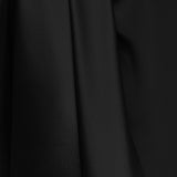 Otomán Satén de Triacetato Negro - Ribes y Casals