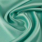Retal Otomán Satén de Triacetato Verde Agua 165x145 cmcm - Ribes y Casals