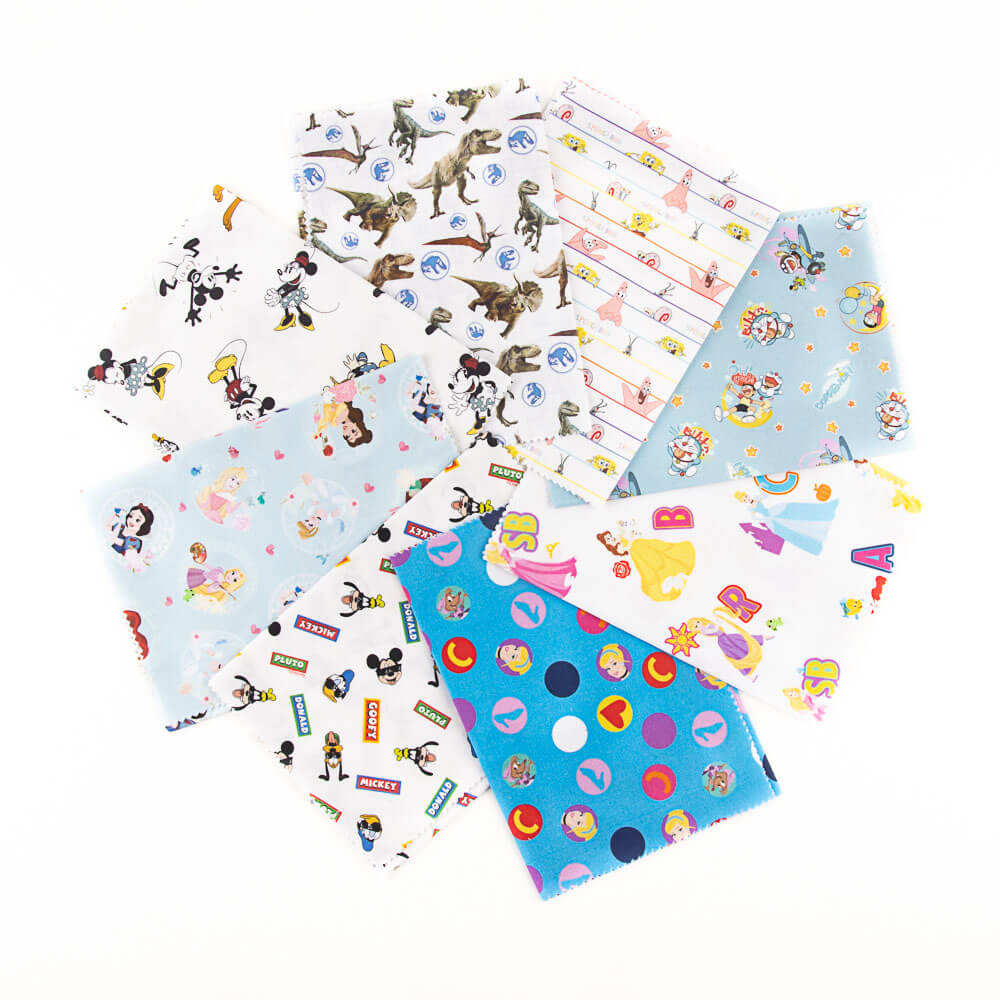 Pack Patchwork Algodón Disney - Ribes y Casals