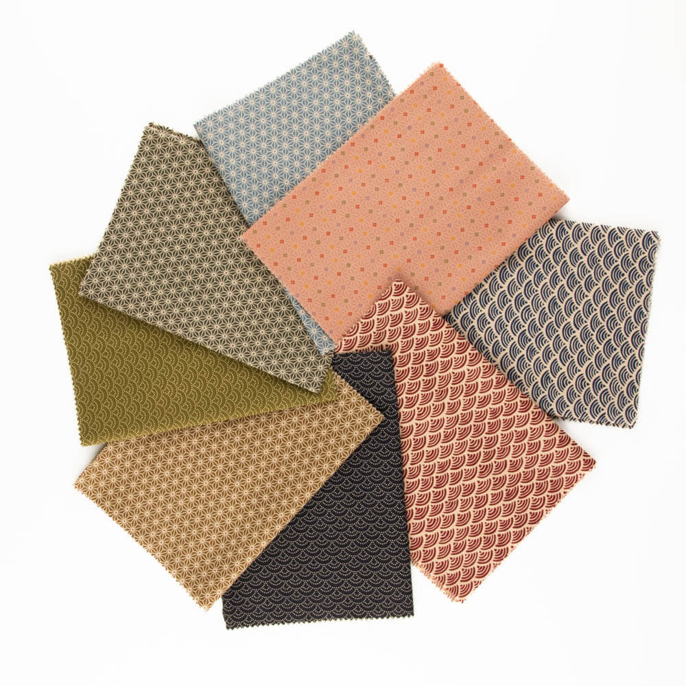 Pack Patchwork Algodón Geométrico - Ribes y Casals