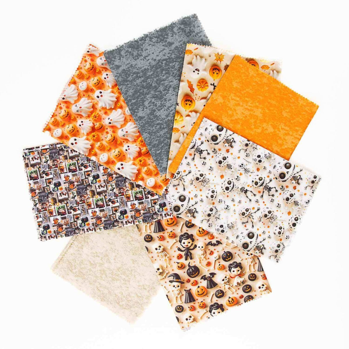 Pack Patchwork Algodón Halloween - Ribes y Casals