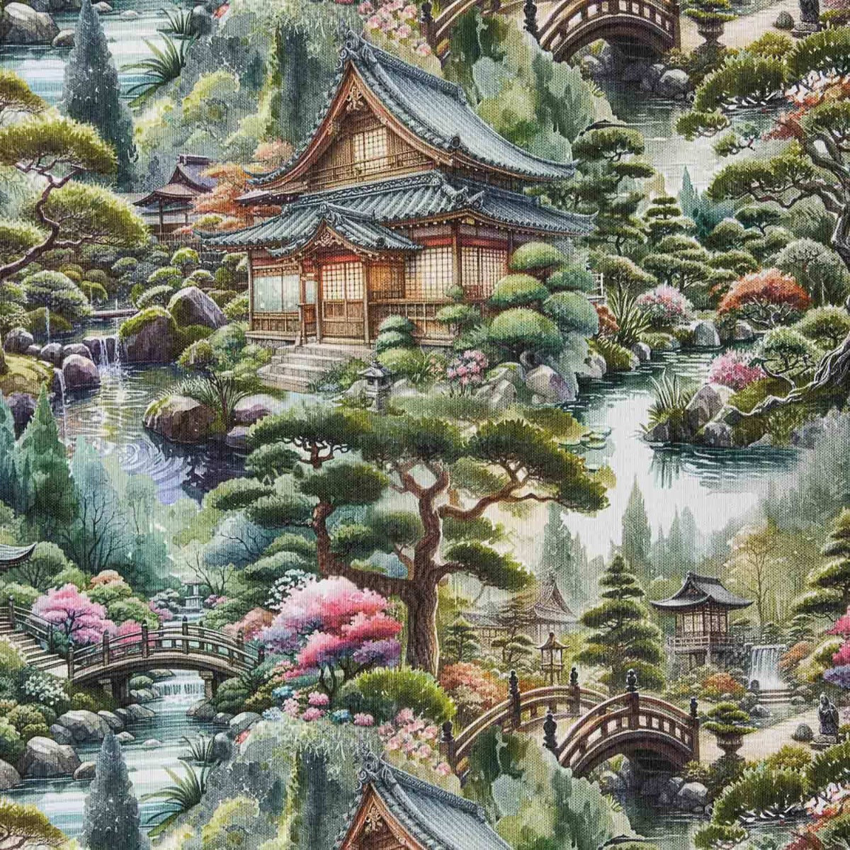 Panamá Estampado Japón - Ribes y Casals