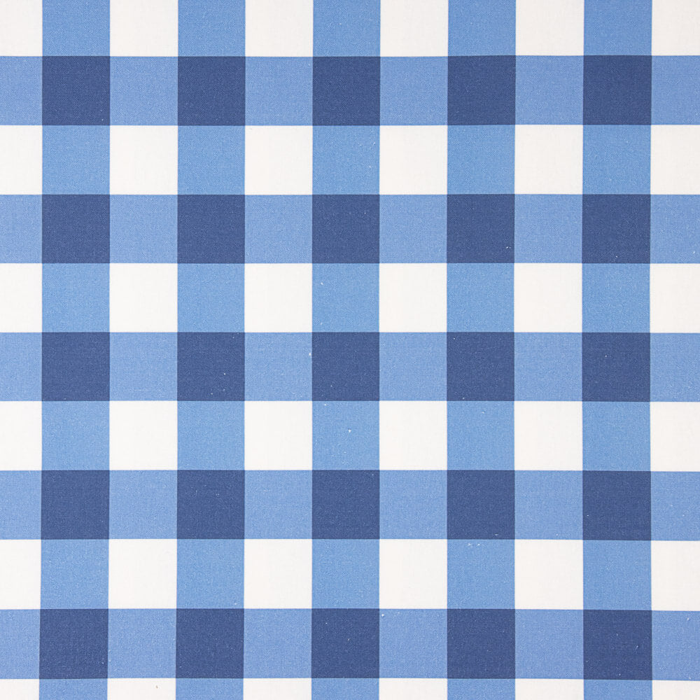 Panamá Hogar Estampado Cuadro Maxi Azul - Ribes y Casals