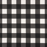 Panamá Hogar Estampado Cuadro Maxi Negro - Ribes y Casals