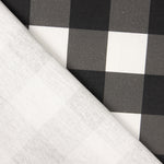 Panamá Hogar Estampado Cuadro Maxi Negro - Ribes y Casals