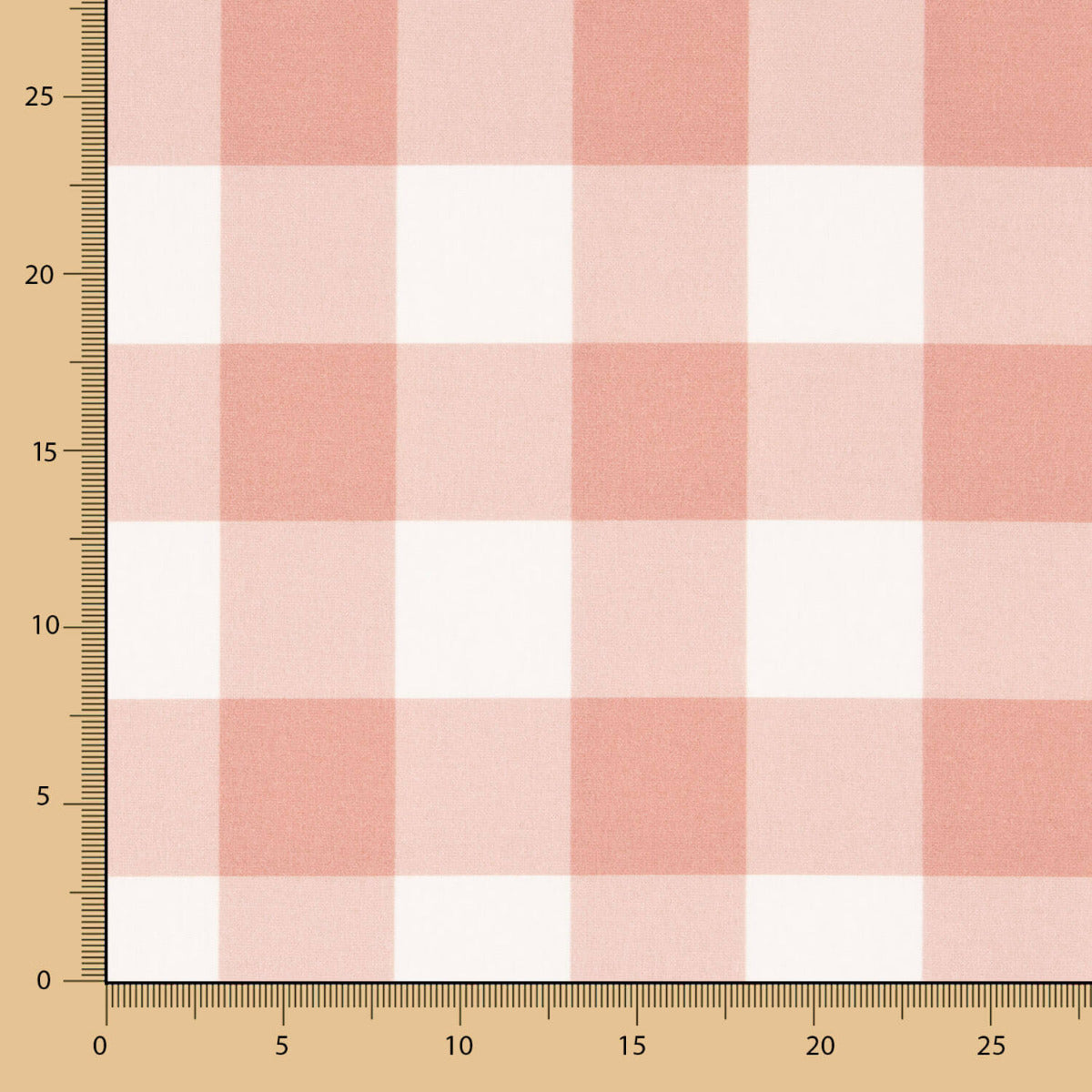 Panamá Hogar Estampado Cuadro Maxi Rosa - Ribes y Casals