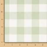 Panamá Hogar Estampado Cuadro Maxi Verde Manzana - Ribes y Casals