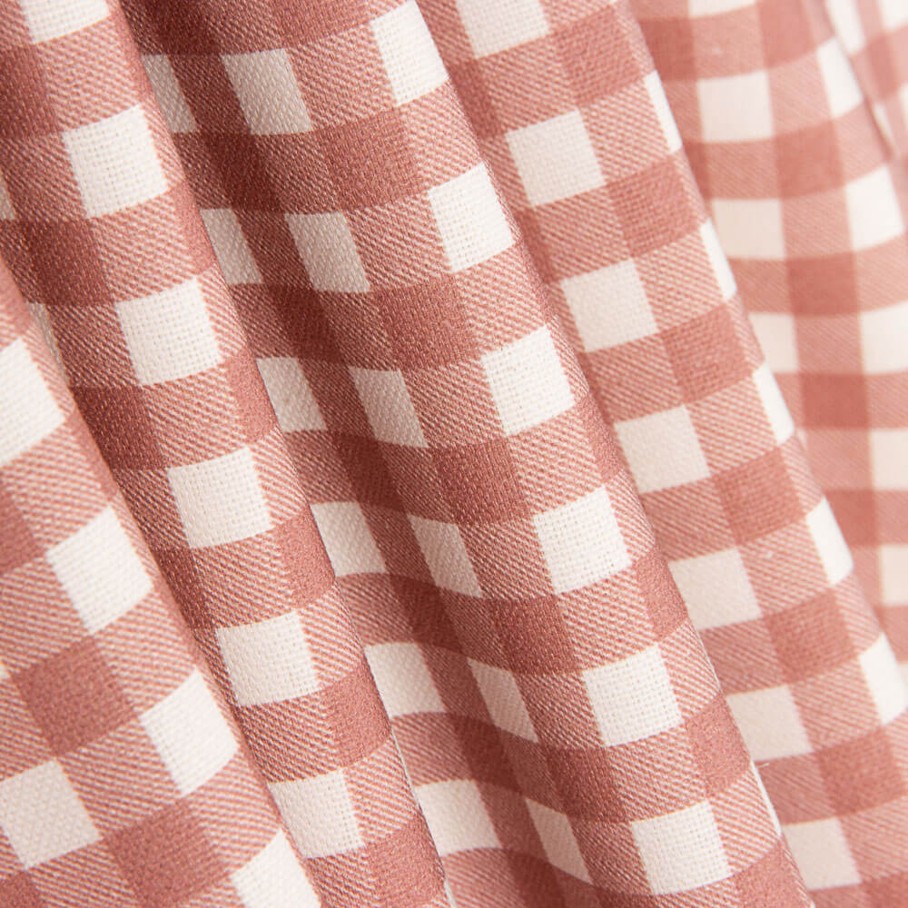 Panamá Hogar Estampado Cuadro Mini Rojo - Ribes y Casals