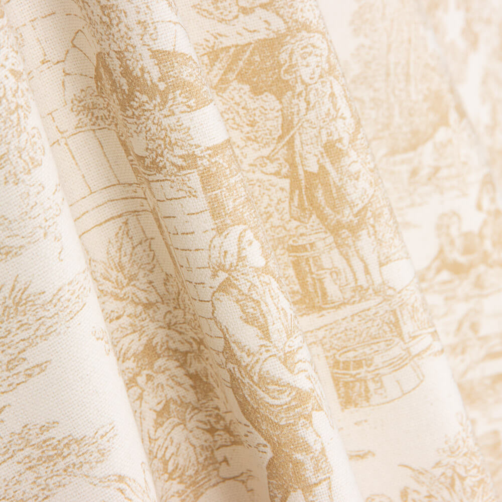 Panamá Hogar Estampado Toile de Jouy Arena - Ribes y Casals