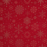 Panamá Navidad Lurex Polar Rojo - Ribes y Casals