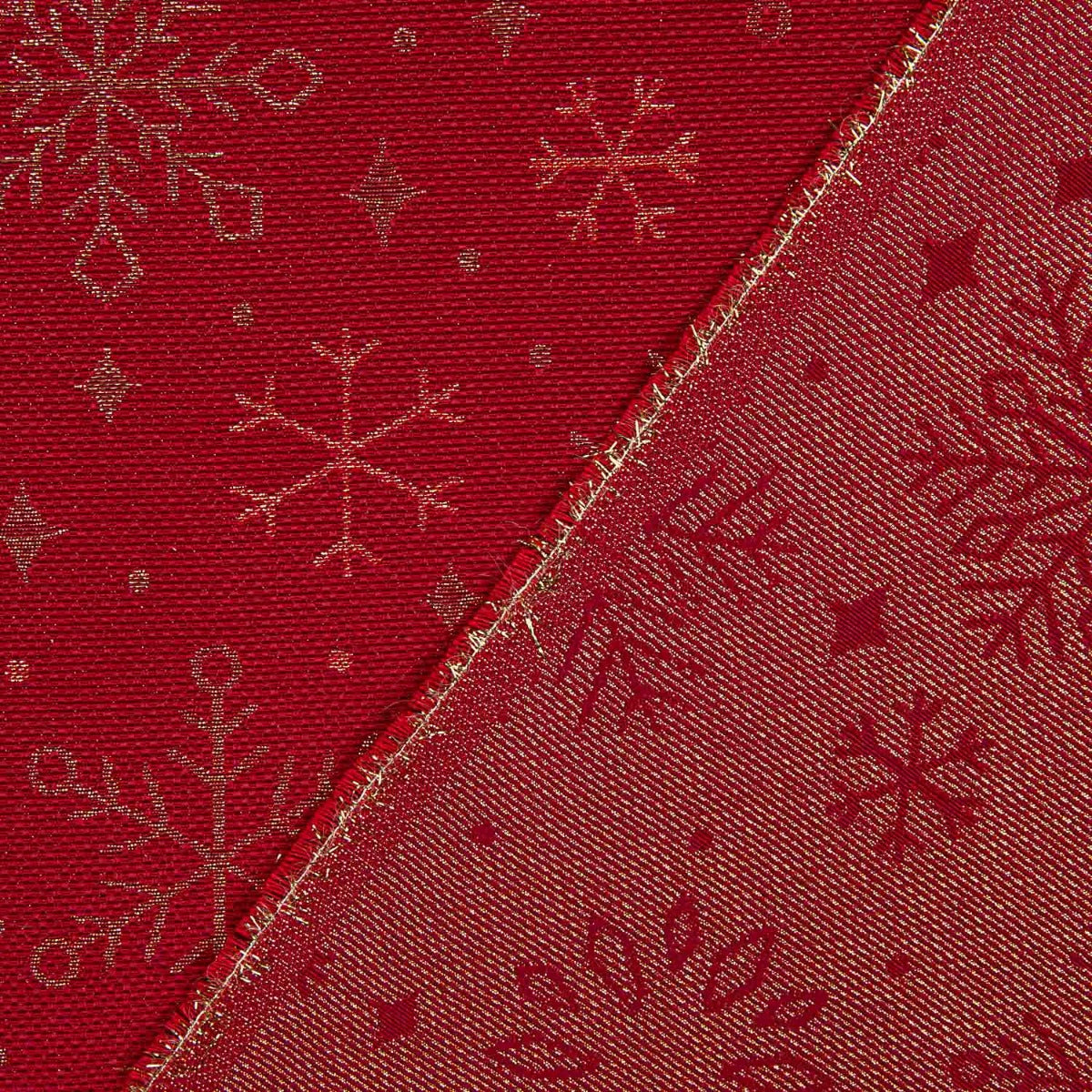 Panamá Navidad Lurex Polar Rojo - Ribes y Casals