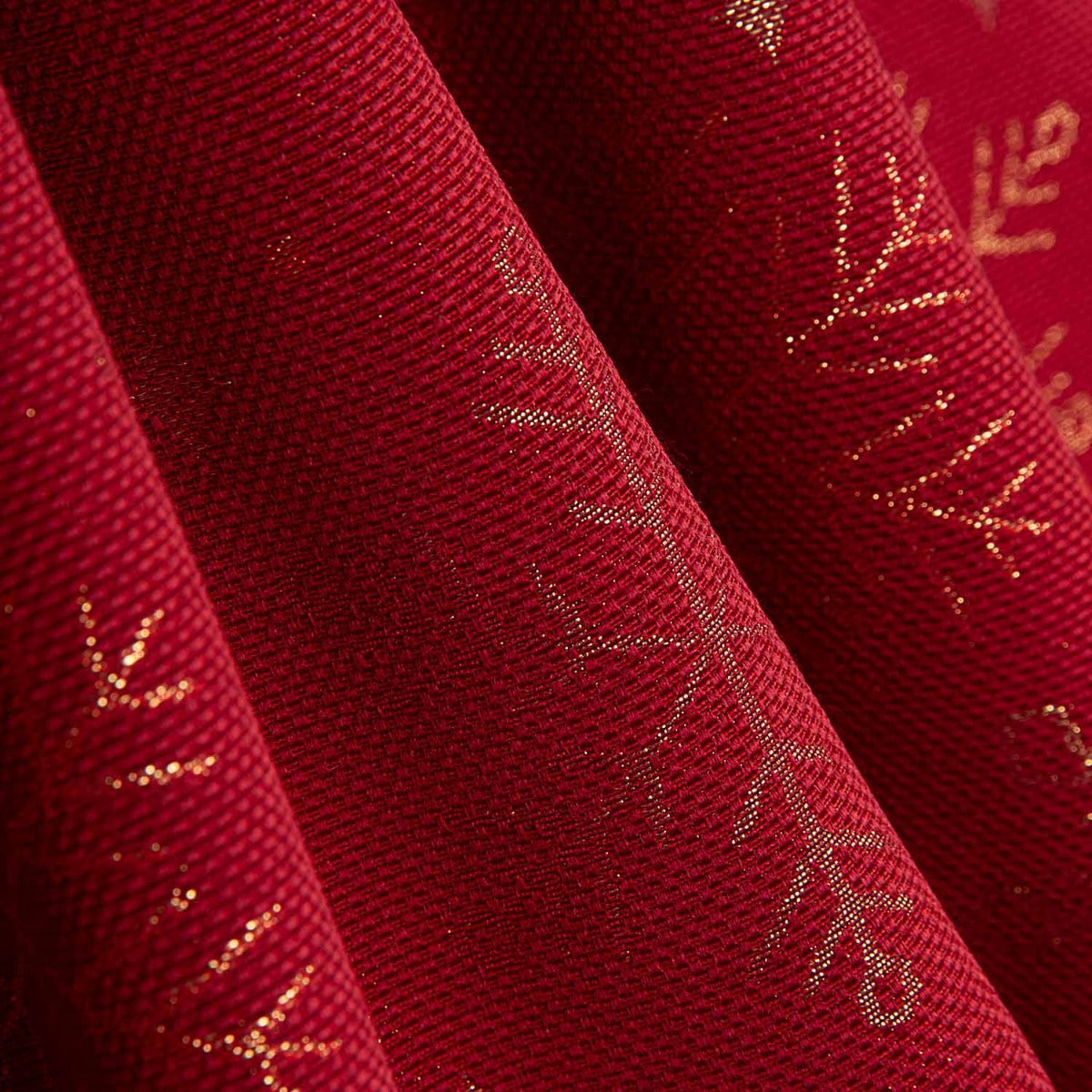 Panamá Navidad Lurex Polar Rojo - Ribes y Casals