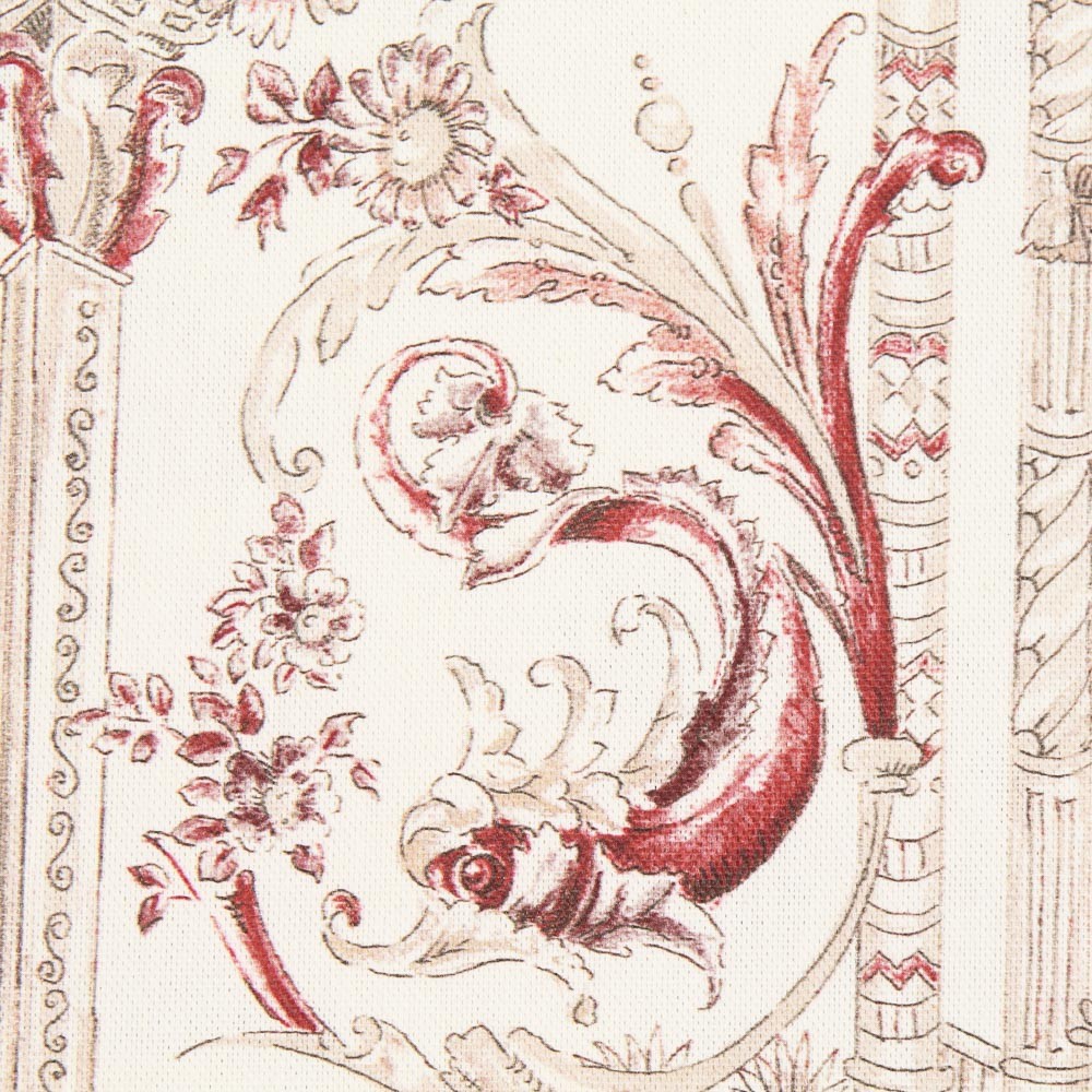 Panamá Algodón Florencia Roja - Ribes y Casals