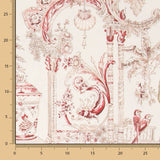 Panamá Algodón Florencia Roja - Ribes y Casals