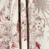 Panamá Algodón Florencia Roja - Ribes y Casals