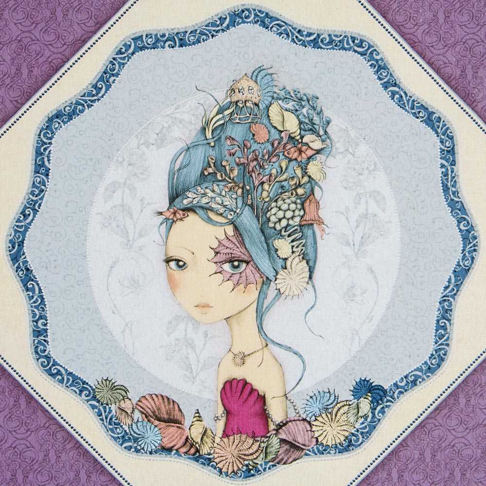 Panel Mirabelle Midnight Garden Morada - Ribes y Casals