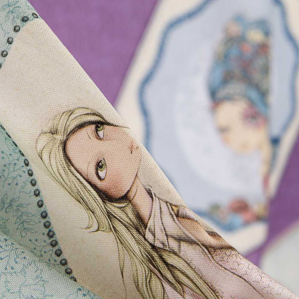 Panel Mirabelle Midnight Garden Morada - Ribes y Casals