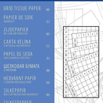 Papel de Seda Burda con Cuadrícula - Ribes y Casals