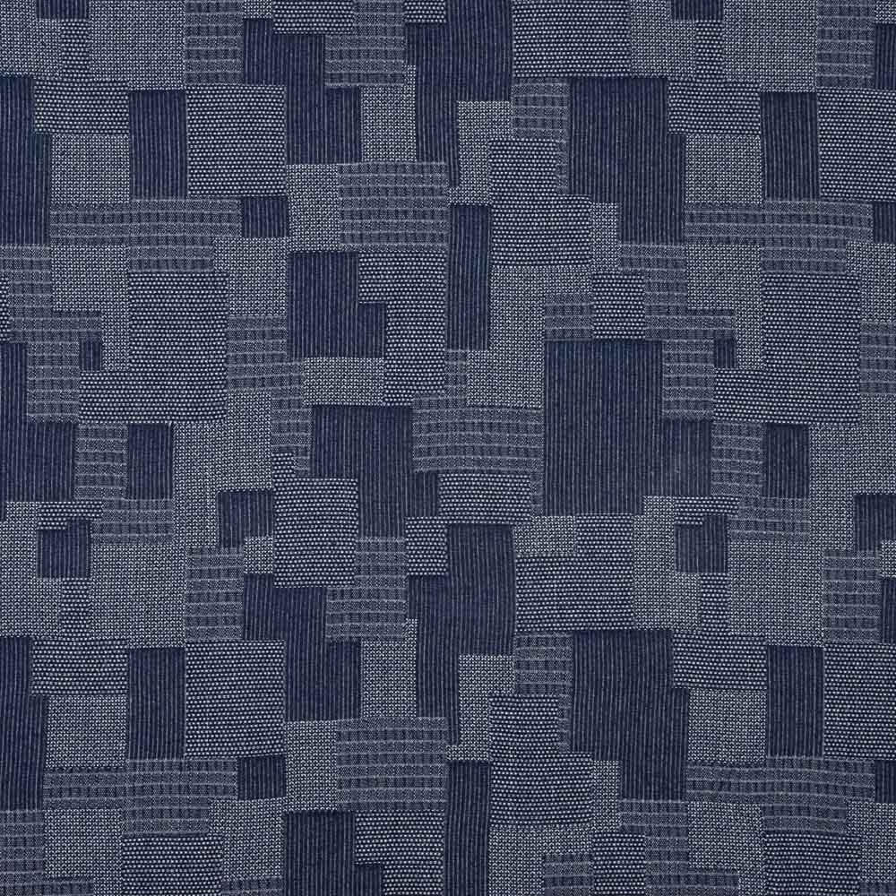 Denim Jacquard Patch Azules - Ribes y Casals