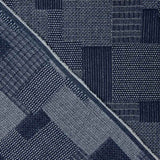 Denim Jacquard Patch Azules - Ribes y Casals