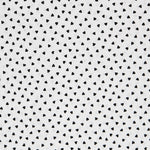 Patchwork Corazones Negra 3mm - Ribes y Casals