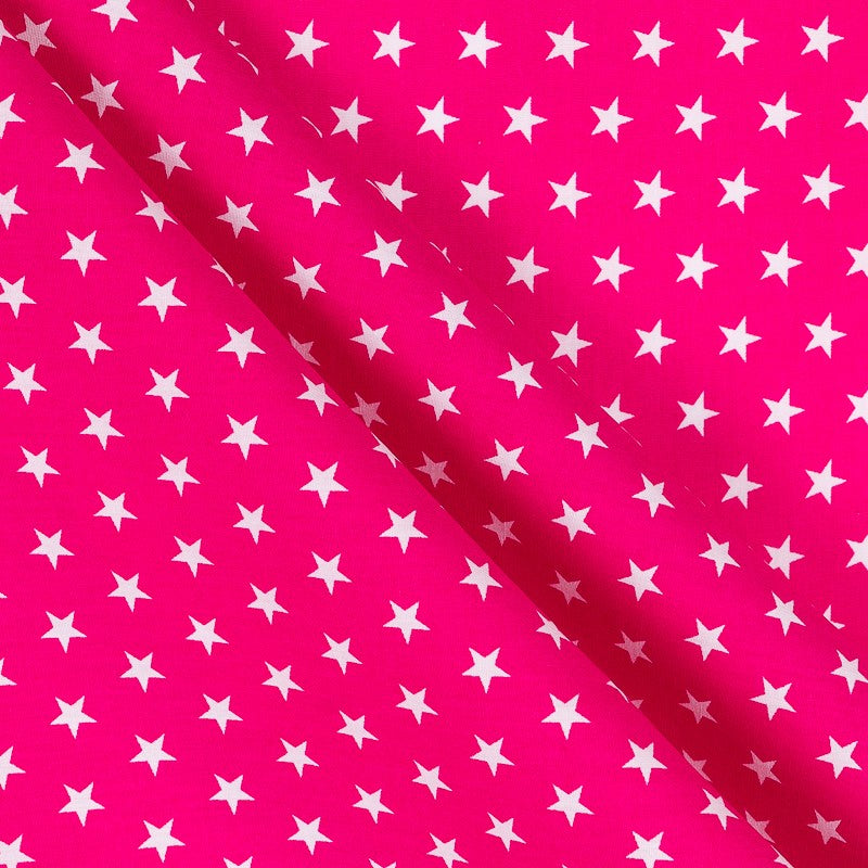 Patchwork Estrella Fondo Fucsia - Ribes y Casals