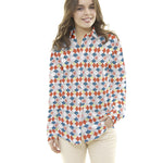 Patchwork Geométrico Naranja - Ribes y Casals