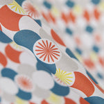 Patchwork Geométrico Naranja - Ribes y Casals